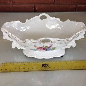 Vintage  Rose Dish in Excellent Condition